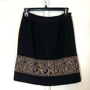 Vintage Embroidered Skirt